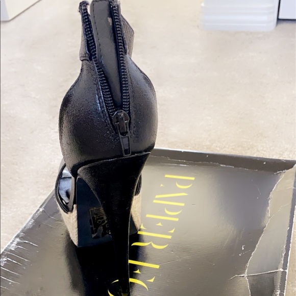 Paper Fix Heels- Black - Picture 3 of 4